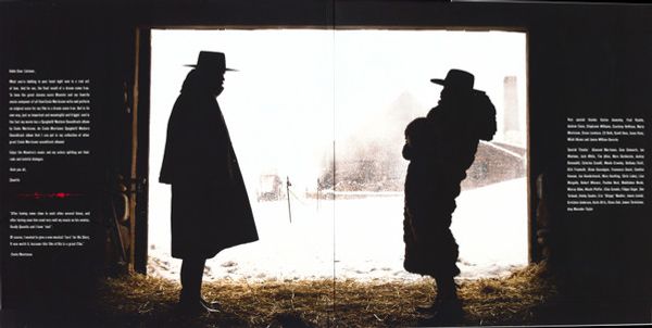 Виниловая пластинка ENNIO MORRICONE OST QUENTIN TARANTINO'S THE HATEFUL EIGHT