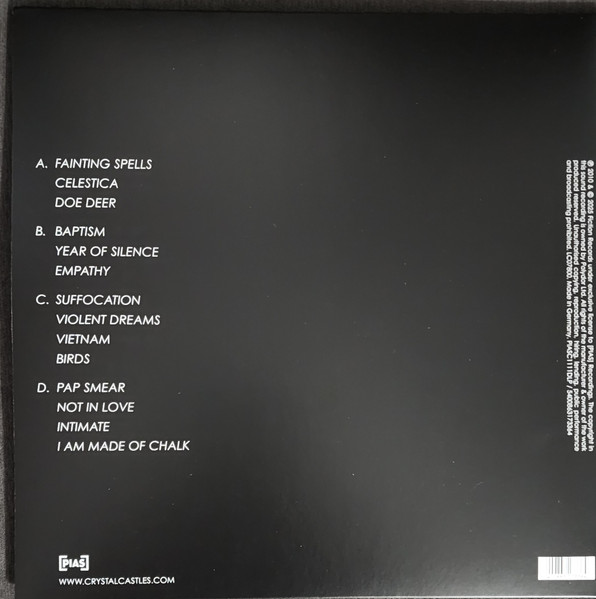 Виниловая пластинка CRYSTAL CASTLES II