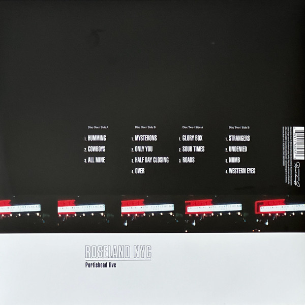 Виниловая пластинка PORTISHEAD ROSELAND NYC LIVE