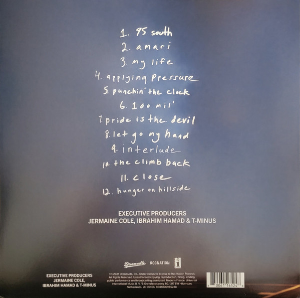 Виниловая пластинка J.COLE THE OFF SEASON