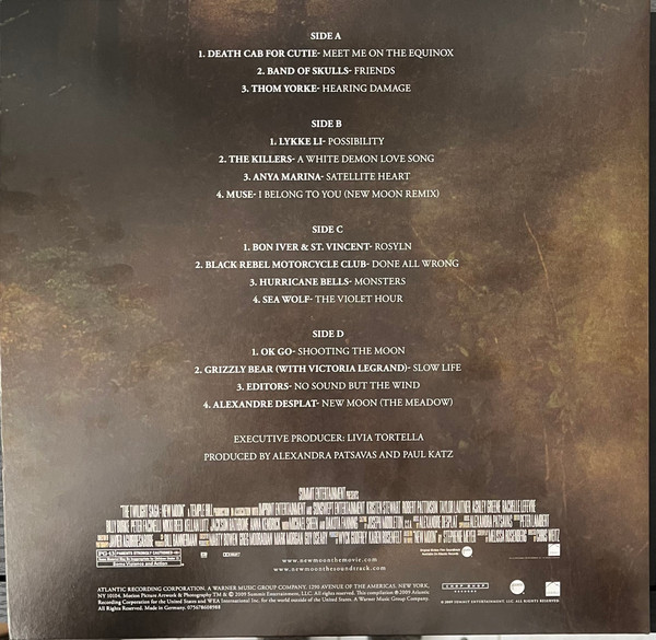 Виниловая пластинка VARIOUS THE TWILIGHT SAGA: NEW MOON OST