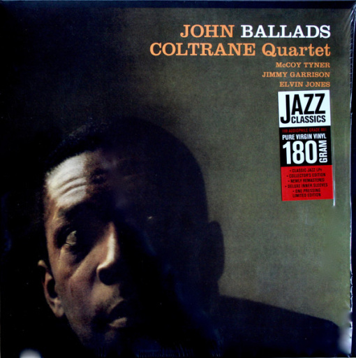 Виниловая пластинка JOHN COLTRANE QUARTET BALLADS
