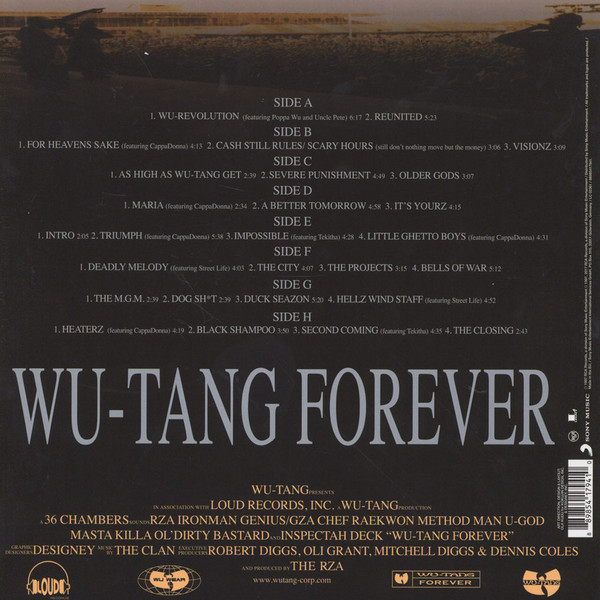 Виниловая пластинка WU-TANG CLAN WU-TANG FOREVER