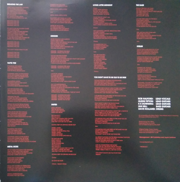 Виниловая пластинка JUDAS PRIEST British Steel