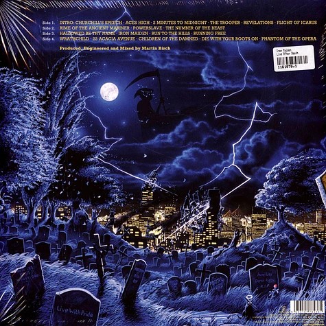 Виниловая пластинка IRON MAIDEN LIVE AFTER DEATH