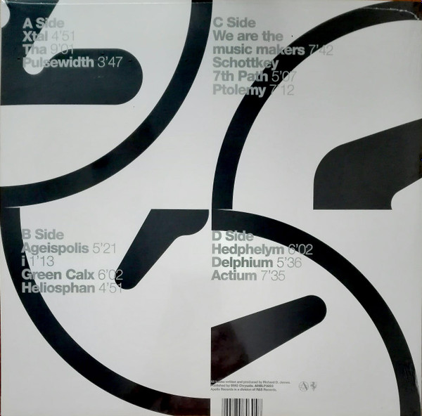 Виниловая пластинка APHEX TWIN SELECTED AMBIENT WORKS 85-92