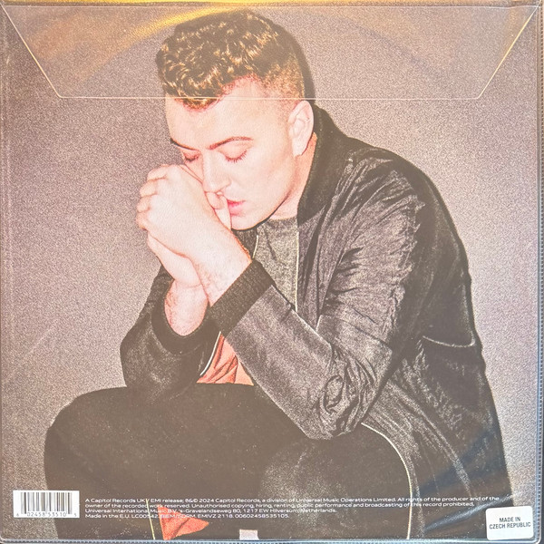 Виниловая пластинка SAM SMITH IN THE LONELY HOUR