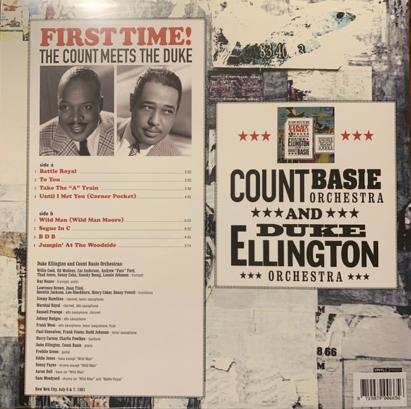 Виниловая пластинка DUKE ELLINGTON & JOHN COLTRANE FIRST TIME! THE COUNT MEETS THE DUKE