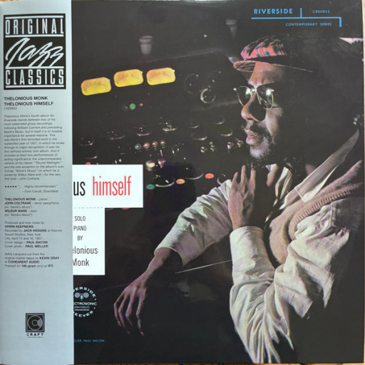 Виниловая пластинка THELONIOUS MONK THELONIOUS HIMSELF