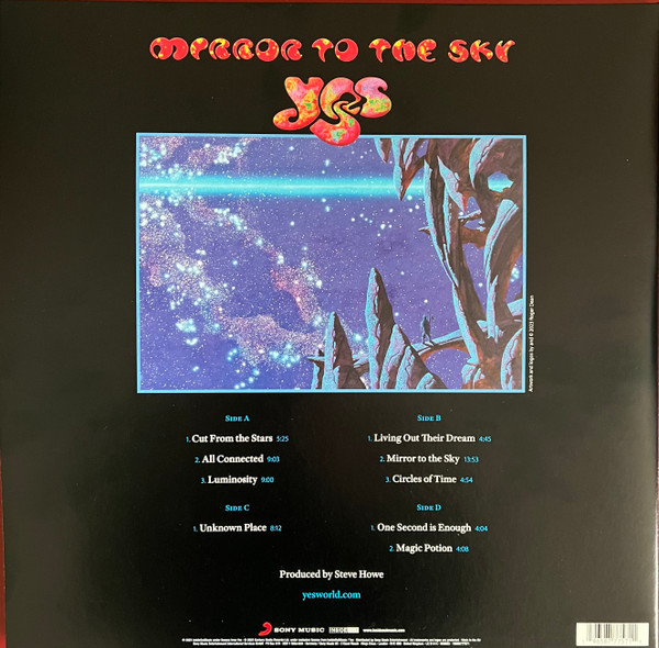 Виниловая пластинка YES MIRROR TO THE SKY
