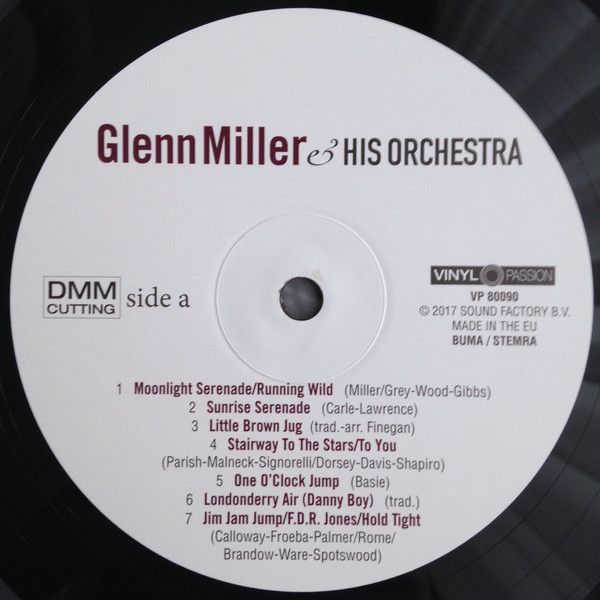 Виниловая пластинка GLENN MILLER CARNEGIE HALL CONCERT