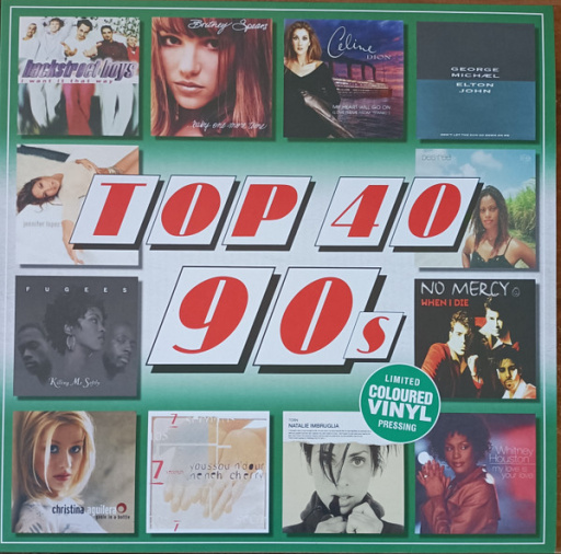 Виниловая пластинка VARIOUS TOP 40 - 90S