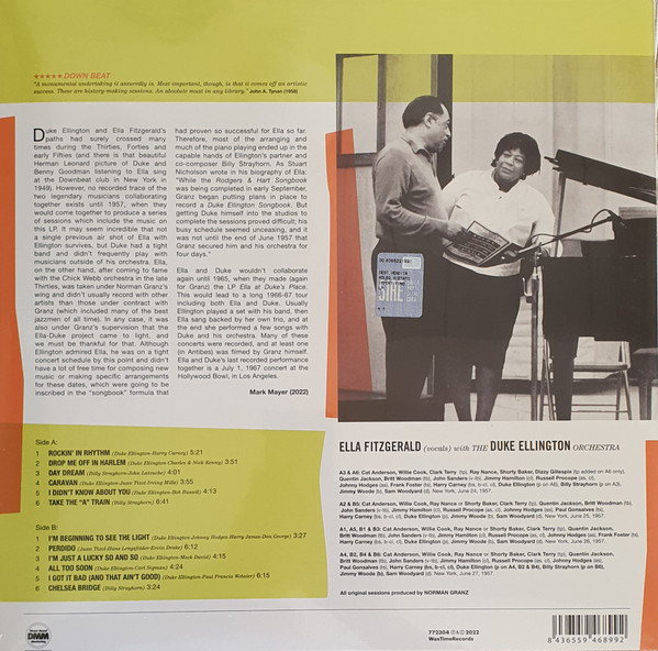 Виниловая пластинка ELLA FITZGERALD BEST OF THE BIG BAND SESSIONS