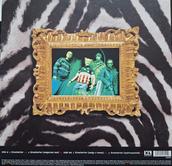 Виниловая пластинка THE PRODIGY FIRESTARTER