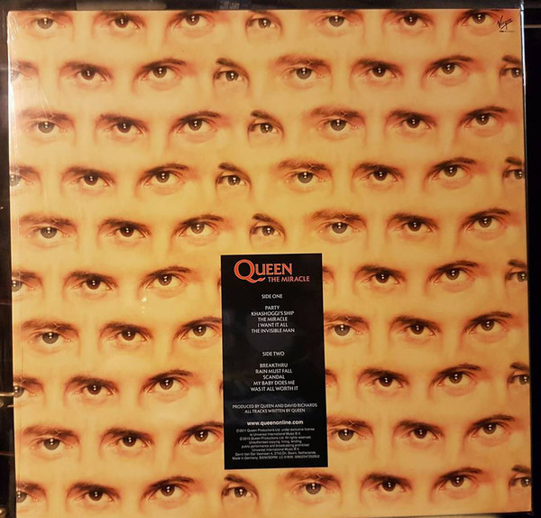 Виниловая пластинка QUEEN THE MIRACLE