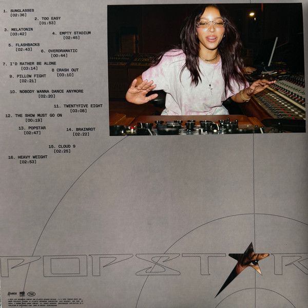 Виниловая пластинка TINASHE POPSTAR SILVER VINYL EDITION