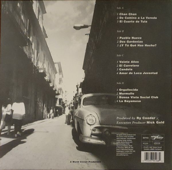 Виниловая пластинка BUENA VISTA SOCIAL CLUB BUENA VISTA SOCIAL CLUB