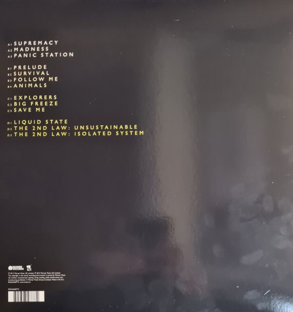 Виниловая пластинка MUSE THE 2ND LAW