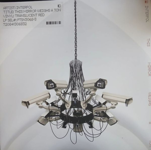 Виниловая пластинка INTERPOL THIS MIRROR WEIGHS A TON