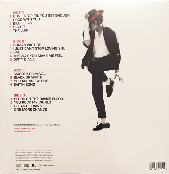 Виниловая пластинка MICHAEL JACKSON NUMBER ONES