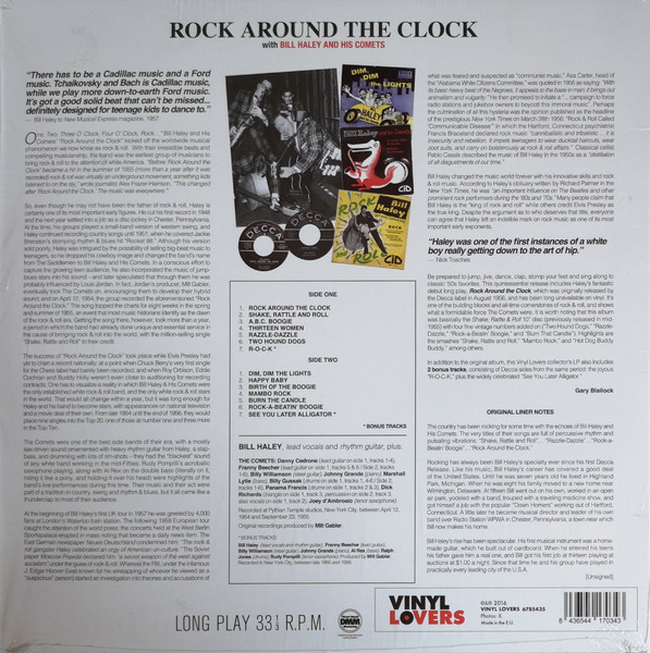 Виниловая пластинка BILL HALEY  ROCK AROUND THE CLOCK