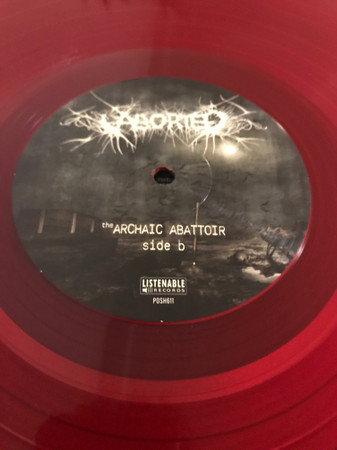 Виниловая пластинка ABORTED ARCHAIC ABATTOIR