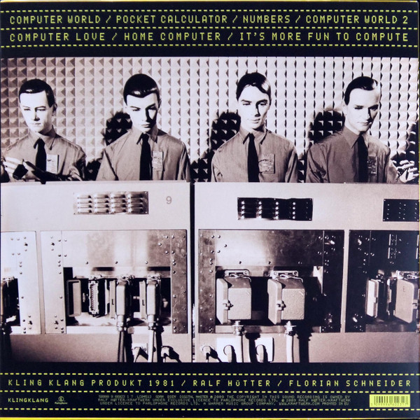 Виниловая пластинка KRAFTWERK COMPUTER WORLD