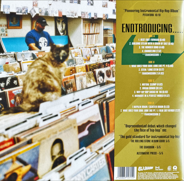 Виниловая пластинка DJ SHADOW ENDTRODUCING