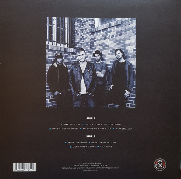 Виниловая пластинка GASLIGHT ANTHEM THE `59 SOUND SESSIONS