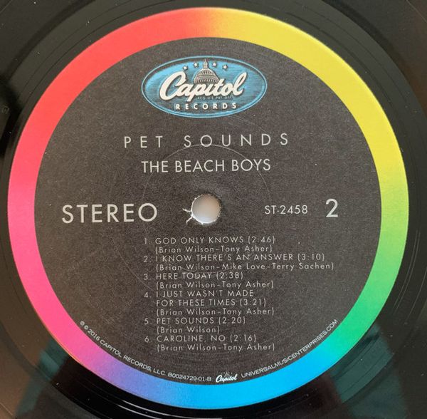 Виниловая пластинка THE BEACH BOYS PET SOUNDS 