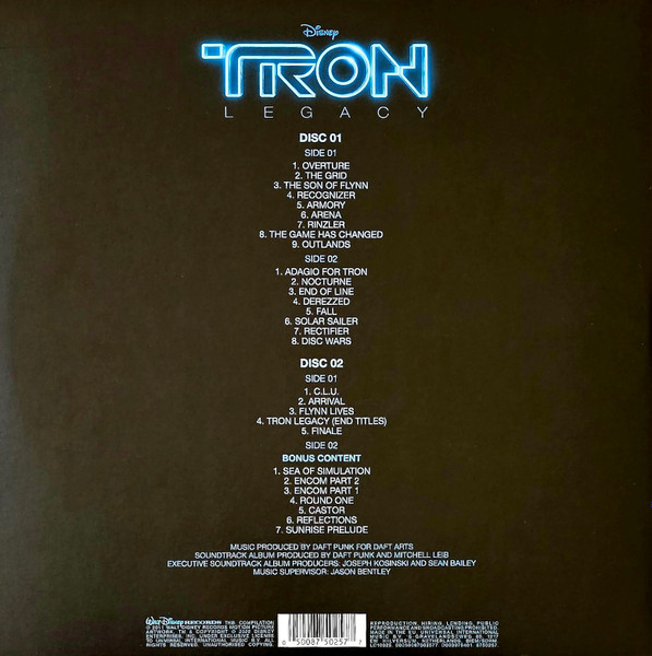 Виниловая пластинка DAFT PUNK TRON LEGACY