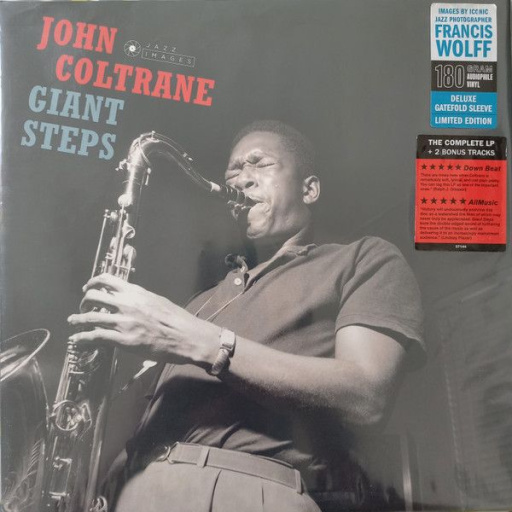 Виниловая пластинка JOHN COLTRANE GIANT STEPS 	FRANCIS WOLFF COLLECTION