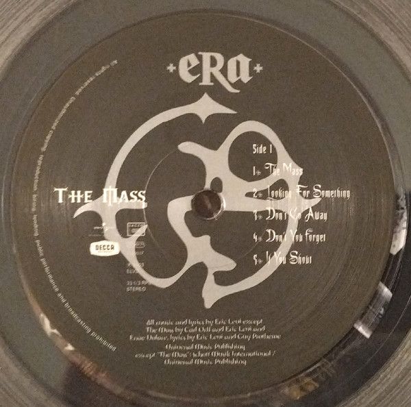 Виниловая пластинка ERA THE MASS LIMITED CRISTAL CLEAR VINYL EDITION