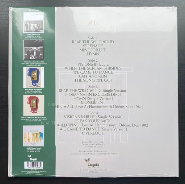 Виниловая пластинка ULTRAVOX QUARTET