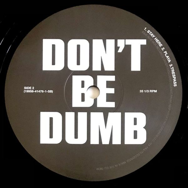 Виниловая пластинка A$AP ROCKY DONT BE DUMB