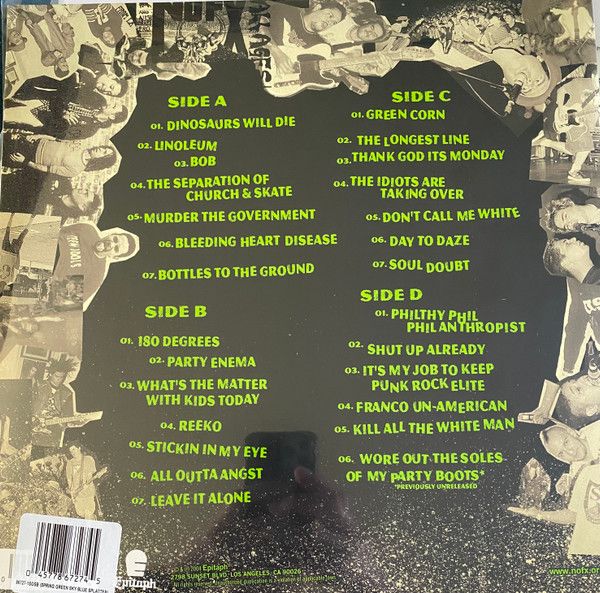 Виниловая пластинка NOFX The Greatest Song Ever Written By Us