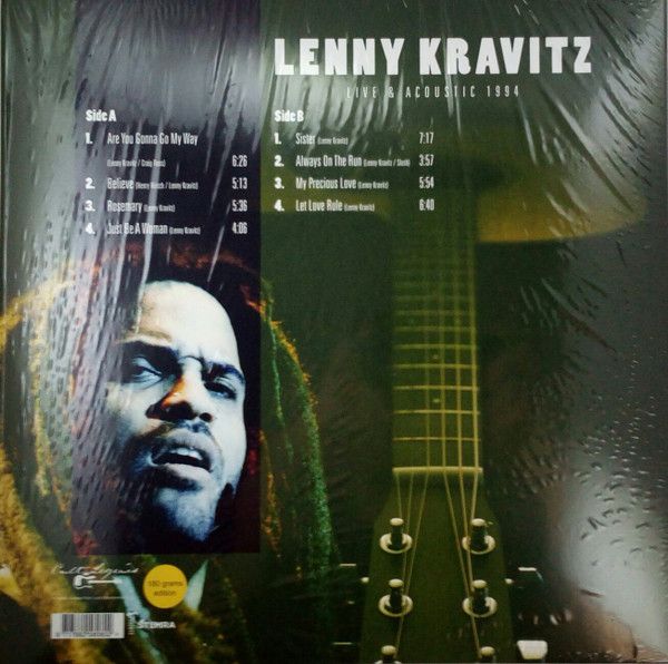 Виниловая пластинка LENNY KRAVITZ UNPLUGGED: NYC RADIO BROADCAST 1994