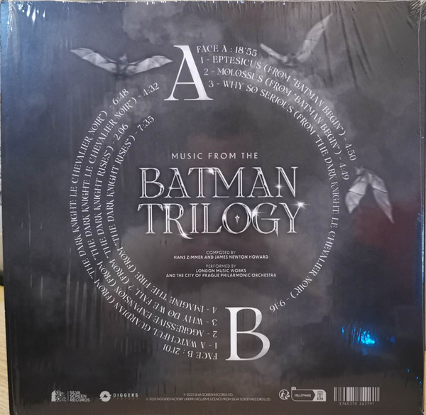 Виниловая пластинка CITY OF PRAGUE PHILHARMONIC ORCHESTRA BATMAN