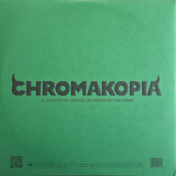 Виниловая пластинка TYLER THE CREATOR CHROMAKOPIA