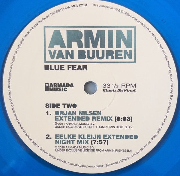 Виниловая пластинка ARMIN VAN BUUREN BLUE FEAR