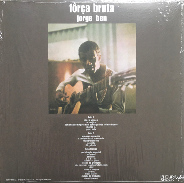 Виниловая пластинка JORGE BEN FORCA BRUTA