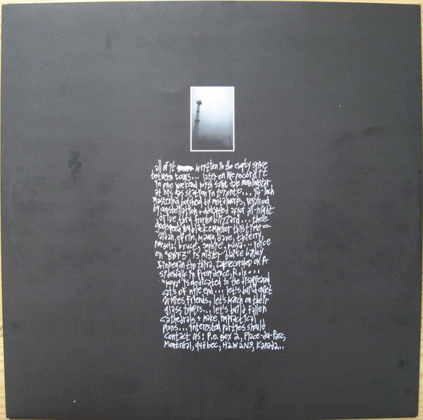 Виниловая пластинка GODSPEED YOU BLACK EMPEROR! SLOW RIOT FOR A NEW ZERO KANADA