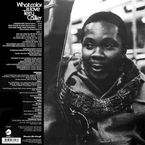 Виниловая пластинка TERRY CALLIER WHAT COLOR IS LOVE