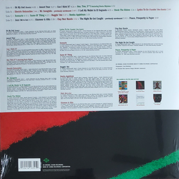 Виниловая пластинка A TRIBE CALLED QUEST HITS, RARITIES & REMIXES