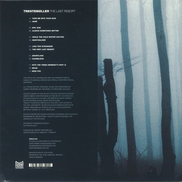 Виниловая пластинка TRENTEMOLLER LAST RESORT