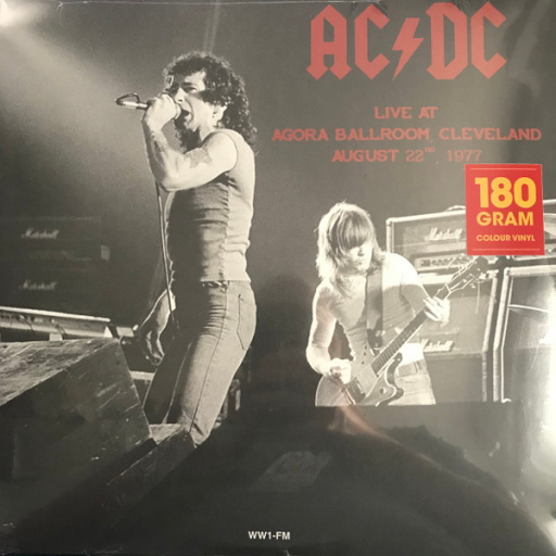 Виниловая пластинка AC/DC LIVE AT AGORA BALLROOM, CLEVELAND, AUGUST 22, 1977