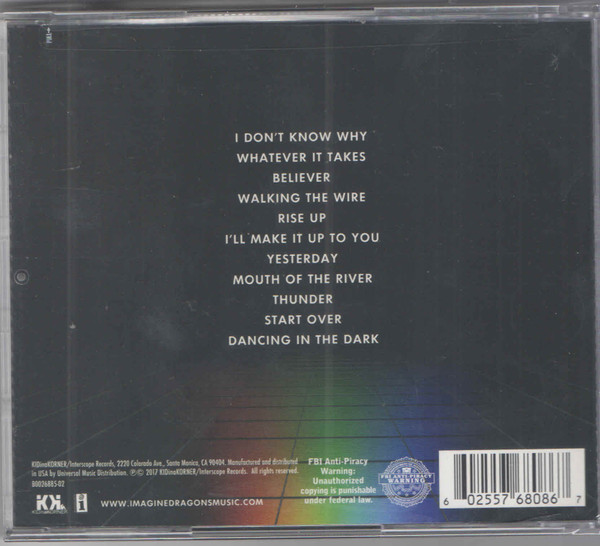 CD IMAGINE DRAGONS — EVOLVE