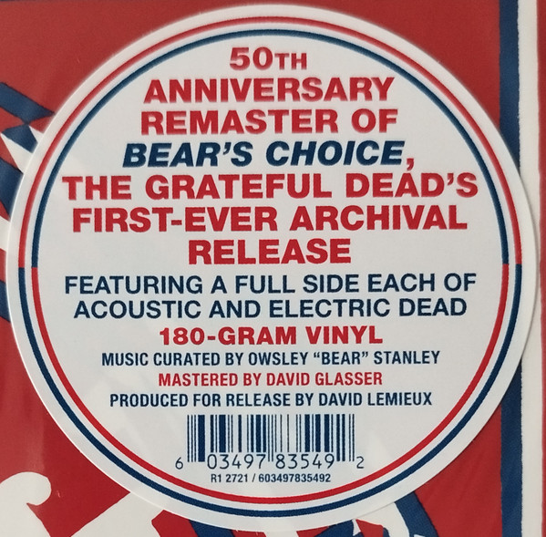 Виниловая пластинка GRATEFUL DEAD HISTORY OF THE GRATEFUL DEAD