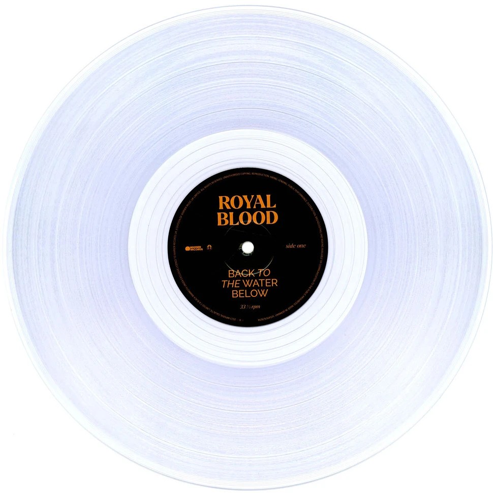 Виниловая пластинка ROYAL BLOOD BACK TO THE WATER BELOW