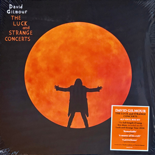 Виниловая пластинка DAVID GILMOUR THE LUCK & STRANGE CONCERTS